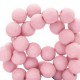 Acryl Perlen rund 6mm matt Sorbet pink